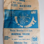 1974 Montreal Theatre Flyer